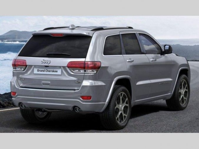 Jeep Grand Cherokee, OVERLAND 3,0 V6 CRD 250k, barva stříbrná