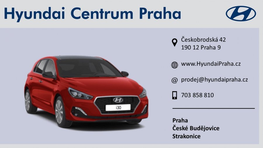 Hyundai i30, 1,0 T-GDI 88 kW (95 NAT) 6 st. man, barva červená