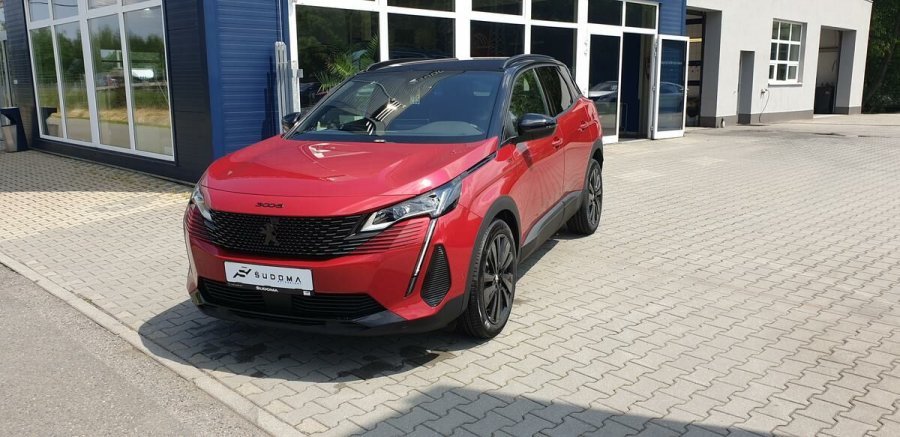 Peugeot 3008, Peugeot 3008 GT PACK 1.2 PureTech 130 EAT8, barva červená