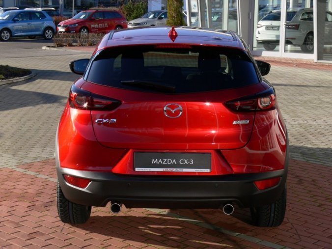 Mazda CX-3, 2.0 Skyactiv G121, barva červená