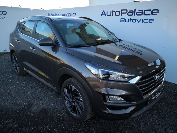 Hyundai Tucson, 2,0 CRDi 136 kW (diesel) 8 st. aut 4×4, barva šedá