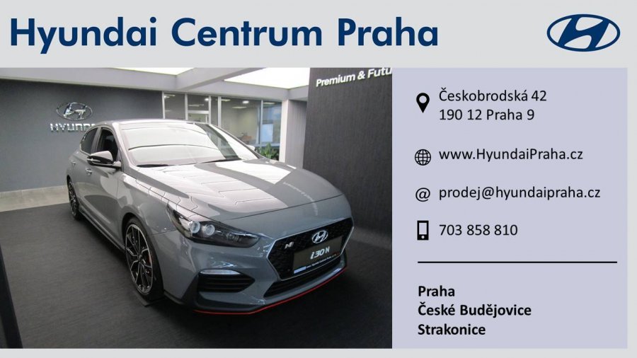 Hyundai i30, 2,0 T-GDI E-CVVT 202 kW (95 NAT) 6 st. man, barva šedá