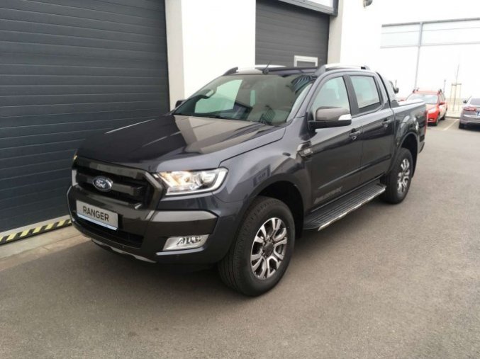 Ford Ranger, Double Cab Wildtrak, Dvojkabina, 3.2 TDCi 147 kW/200 k, 6st. automatická, 4WD, barva šedá