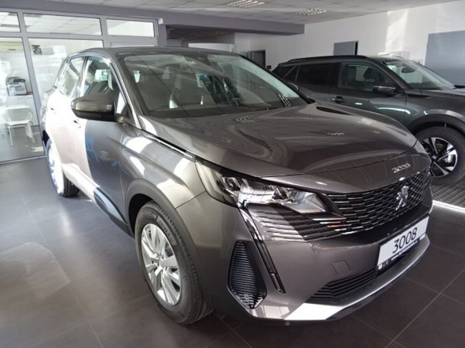 Peugeot 3008, ACTIVE PACK 1.5 BlueHDi 130k S&S MAN6, barva šedá