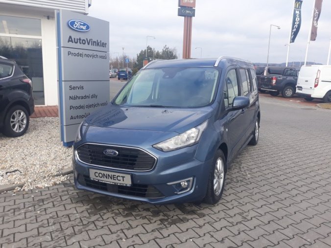 Ford Tourneo Connect, 1.5 EcoBlue, barva modrá