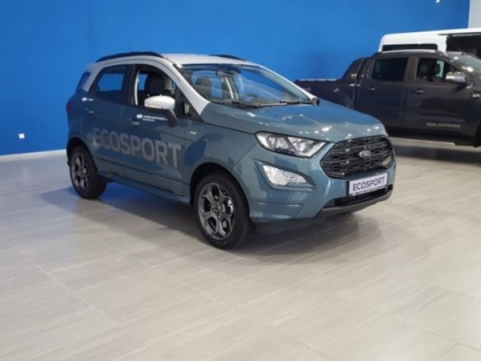 Ford EcoSport, 1.0 EcoBoost, barva modrá