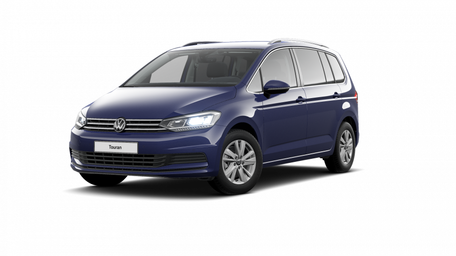 Volkswagen Touran, Touran ME 1,5 TSI EVO2 6G, barva modrá