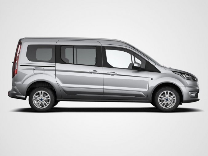 Ford Tourneo Connect, MPV,  L2 TITANIUM 1,5 EcoBlue 88 kW / 120 k, barva stříbrná