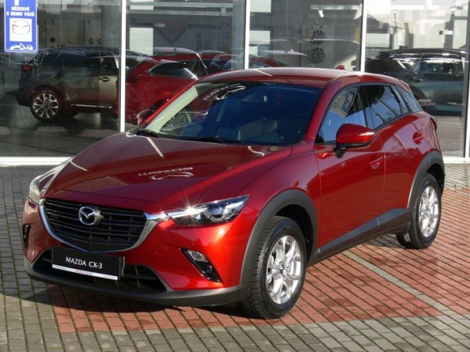 Mazda CX-3, 2.0 Skyactiv G121, barva červená