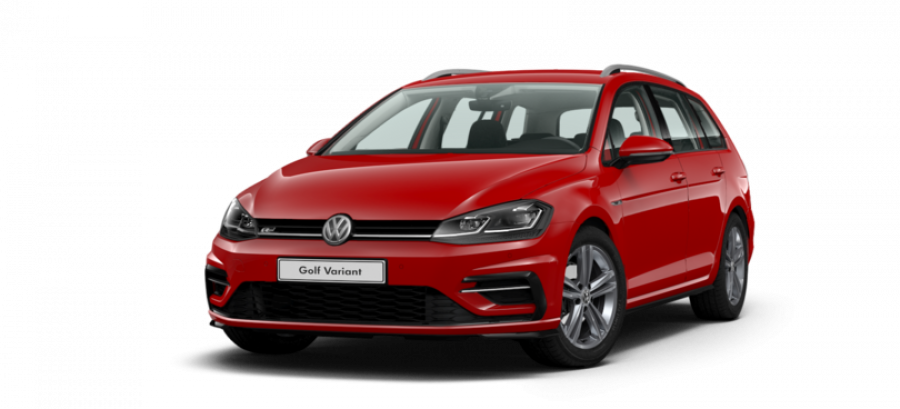 Volkswagen Golf, Variant HL 1,5 TSI EVO BMT OPF 7DSG, barva červená