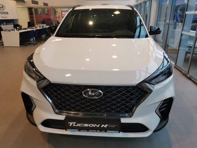 Hyundai Tucson, SUV, N Line 1,6 T-GDi 130 kW, barva bílá