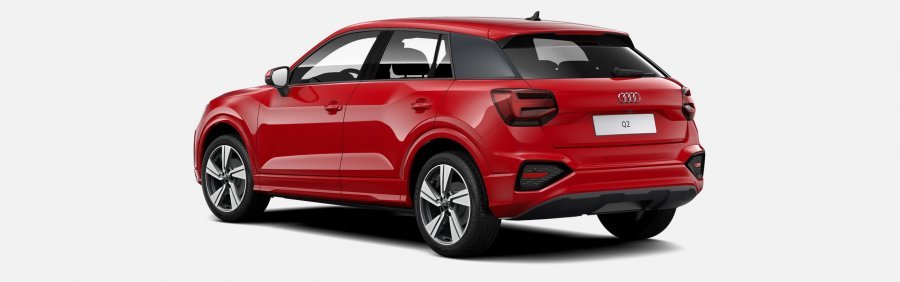 Audi Q2, Q2 Advanced 35 TFSI 110kW CoD, barva červená