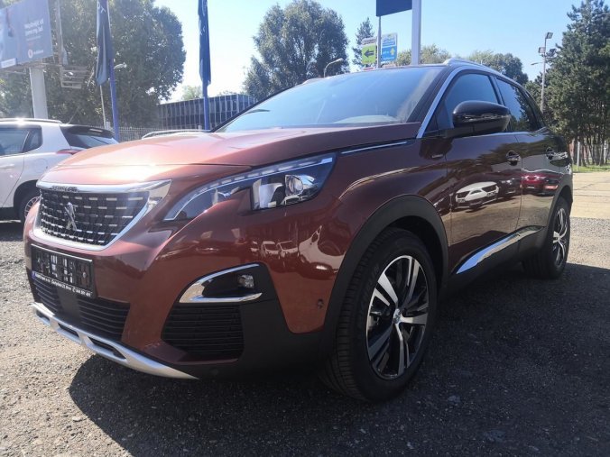 Peugeot 3008, GT LINE 1.6 PureTech 180k EAT8, barva oranžová