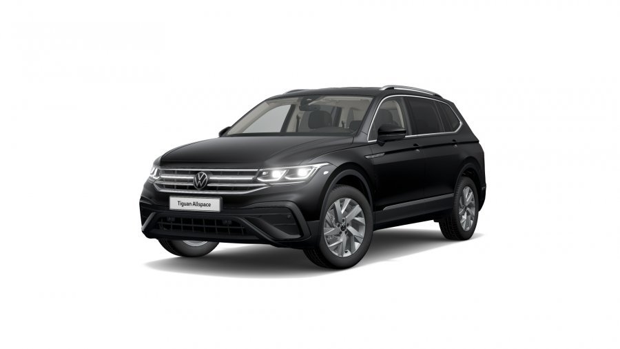 Volkswagen Tiguan Allspace, Allspace Life 1,5 TSI 110 kW 7DSG, barva černá