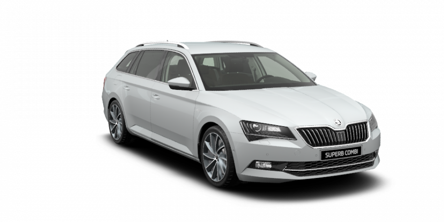 Škoda Superb, 2,0 TDI 140 kW 7-stup. automat. 4x4, barva bílá