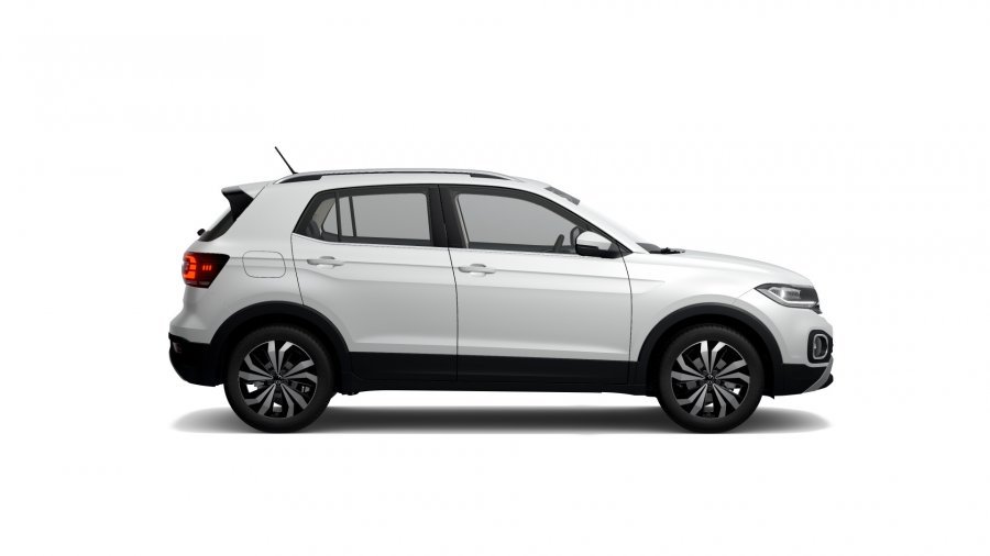 Volkswagen T-Cross, T-Cross Style 1,0 TSI 81 kW 6G, barva bílá