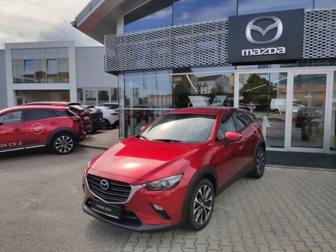 Mazda CX-3, 2.0 G121, barva červená