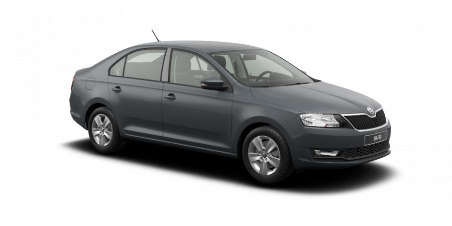 Škoda Rapid, 1,0 TSI 81 kW 6-stup. mech., barva šedá