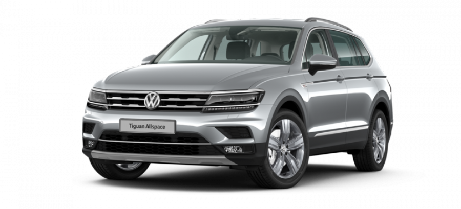 Volkswagen Tiguan Allspace, Highline 2,0 TSI OPF 7DSG 4M, barva stříbrná