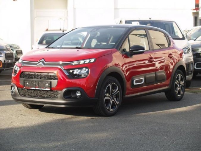 Citroën C3, Feel Pack 1,2PT 82, barva červená