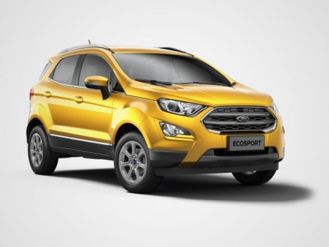 Ford EcoSport, 1.0 EcoBoost, barva žlutá