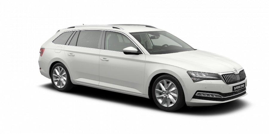 Škoda Superb, 2,0 TDI 110 kW 6-stup. mech., barva bílá