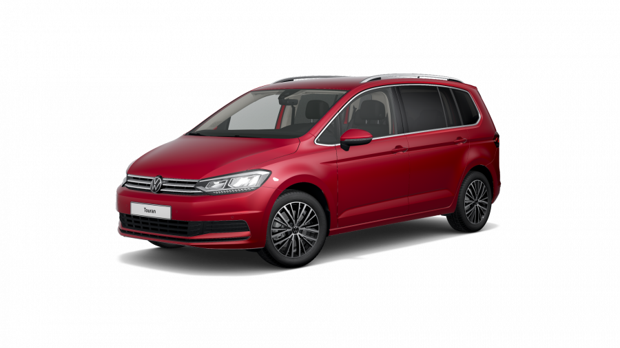 Volkswagen Touran, Touran ME 1,5 TSI EVO2 6G, barva červená