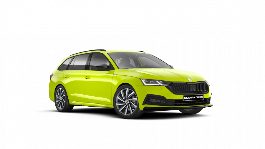 Škoda Octavia, 2,0 TDI 110 kW 7-stup. automat., barva zelená