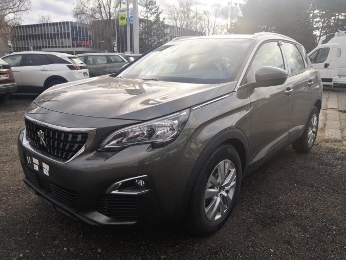 Peugeot 3008, ACTIVE 1.5 BlueHDi 130k MAN6, barva šedá