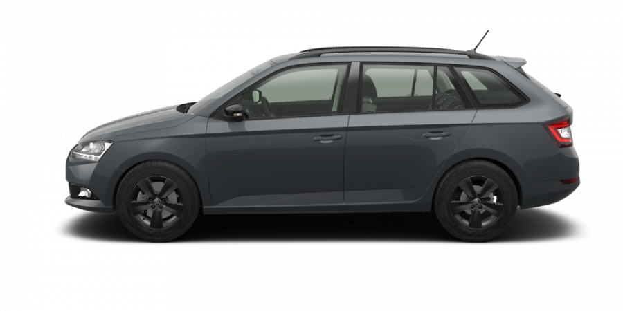 Škoda Fabia, 1,0 TSI 81 kW 6-stup. mech., barva šedá