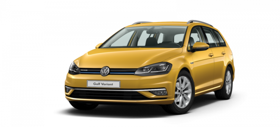 Volkswagen Golf, Variant ME 1,5 TSI EVO BMT OPF 6G, barva žlutá