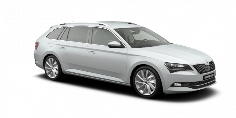 Škoda Superb, 2,0 TDI 140 kW 7-stup. automat., barva bílá