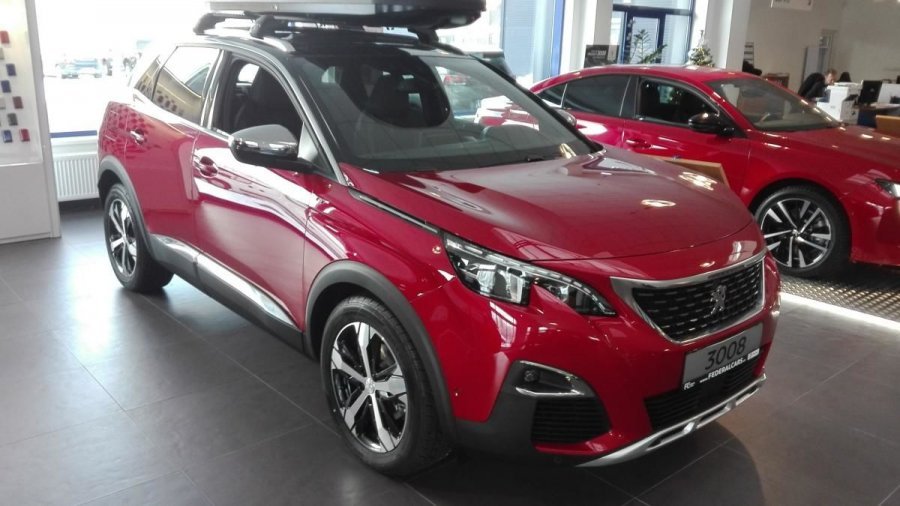 Peugeot 3008, GT 2.0 BlueHDi 180 S&S EAT8, barva červená