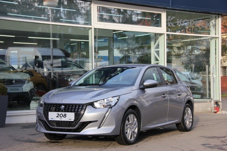 Peugeot 208, ACTIVE 1.2PureTech 100 MAN6, barva stříbrná