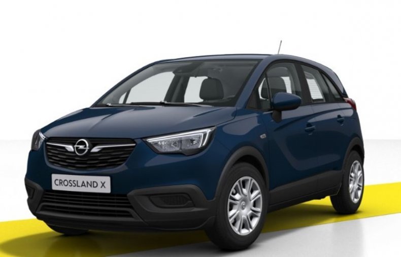 Opel Crossland X, 1.2 61KW, barva šedá