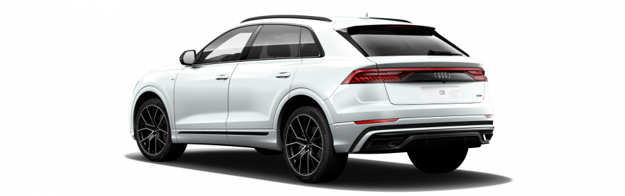 Audi Q8, Q8 50 TDI quattro, barva bílá