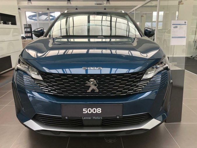 Peugeot 5008, ALLUREPack 1.2 PureTech 130 MT, barva modrá