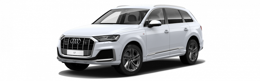 Audi Q7, Q7 S line 50 TDI quattro, barva bílá