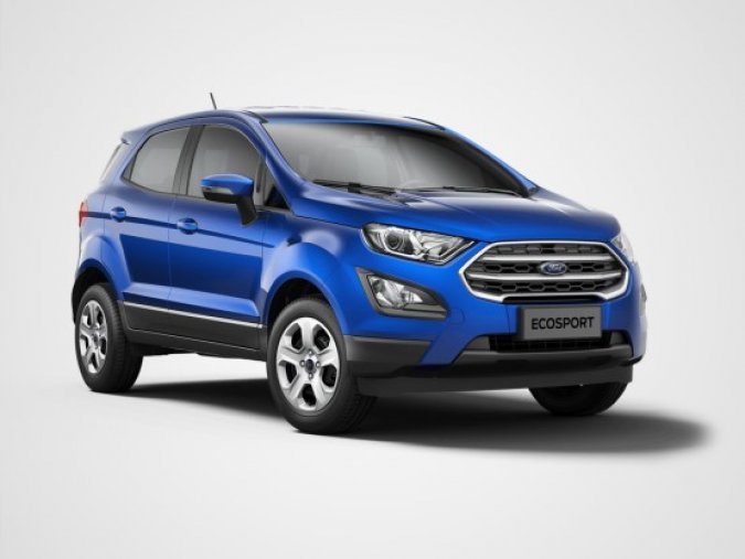 Ford EcoSport, 1.0 EcoBoost, barva modrá