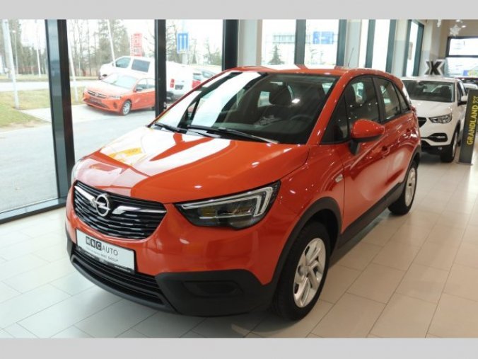 Opel Crossland X, SMILE 1.2Turbo 81kW MT6, barva oranžová