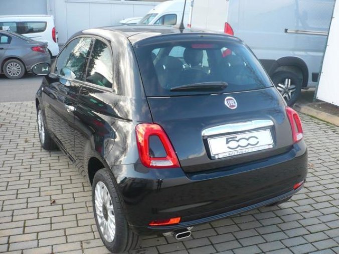 Fiat 500, 1.2 69k Lounge, barva černá