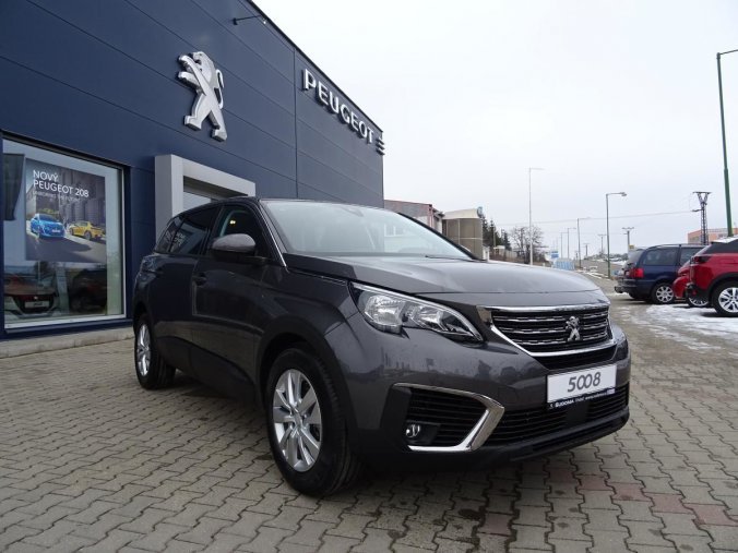 Peugeot 5008, ACTIVE 1.2 PureTech 130k MAN6, barva šedá