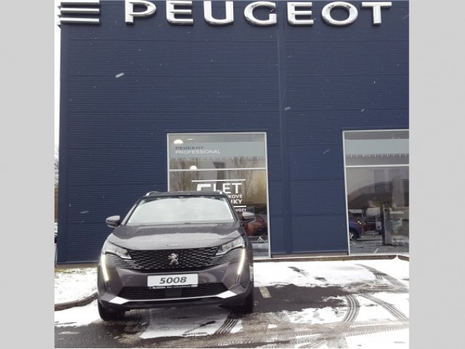 Peugeot 5008, ALLURE 1.5 BlueHDi 130k MAN6, barva šedá