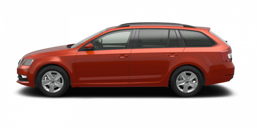 Škoda Octavia, 1,5 TSI 110 kW 6-stup. mech., barva červená