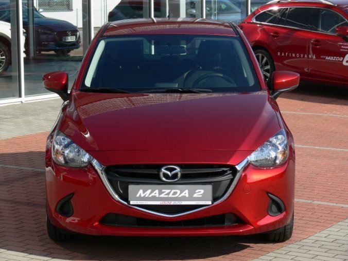 Mazda 2, 1.5 Skyactiv G75, barva červená