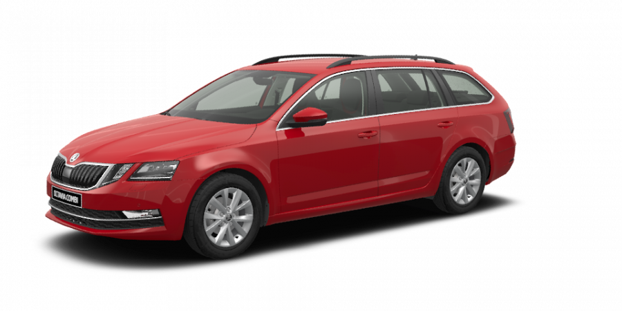 Škoda Octavia, 1,6 TDI 85 kW 6-stup. mech. 4x4, barva červená