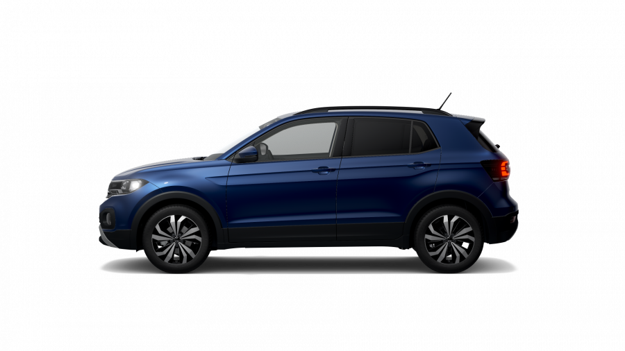 Volkswagen T-Cross, T-Cross Life 1,0 TSI 70 kW 5G, barva modrá