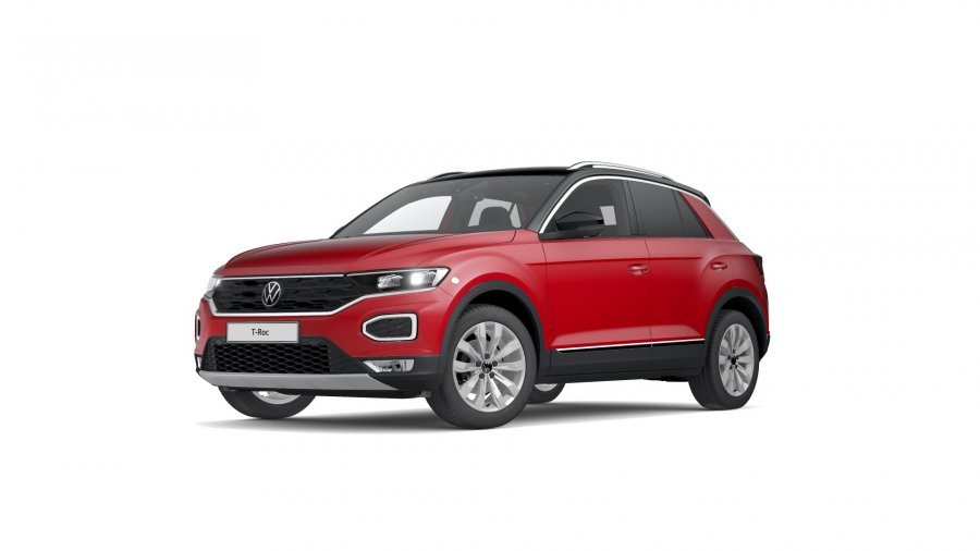 Volkswagen T-Roc, T-Roc Sport 1,5 TSI ACT 7DSG, barva červená