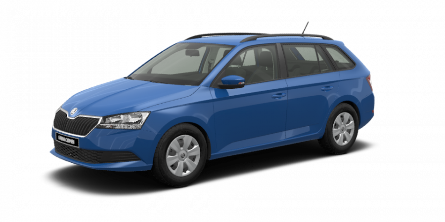 Škoda Fabia, 1,0 TSI 70 kW 5-stup. mech., barva modrá