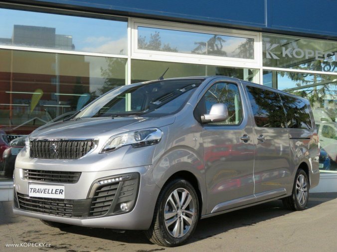 Peugeot Traveller, Allure Long 2.0 BlueHDi 150 MA, barva stříbrná